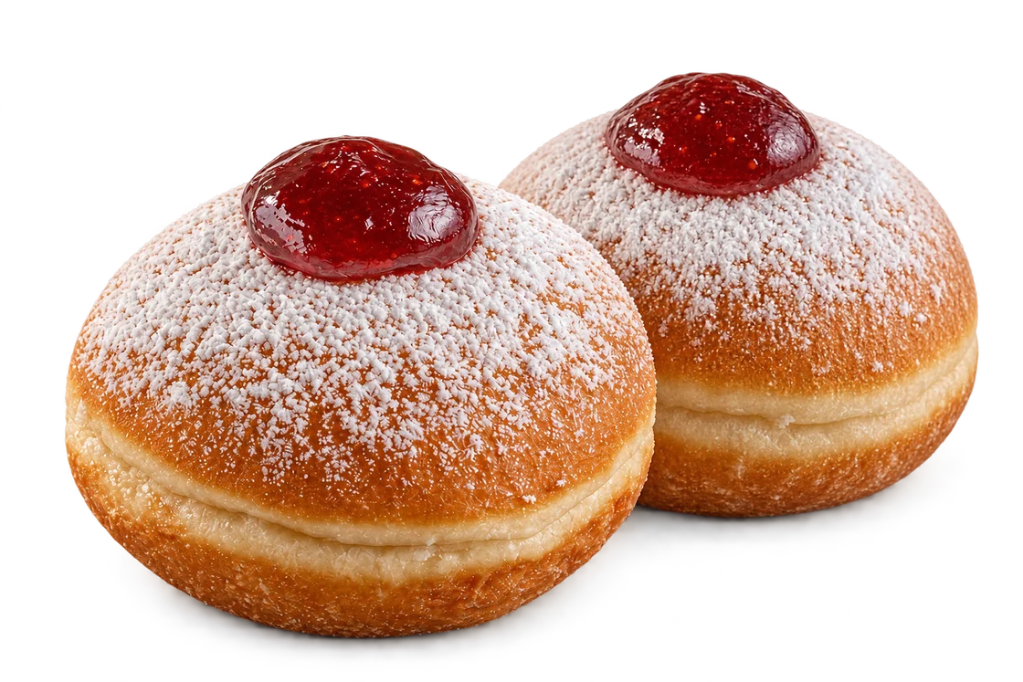 סופגניית ריבת תות